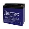 Mighty Max Battery 12V 22AH GEL Battery Replacement for Rocket ES22-12 - 4 Pack ML22-12GELMP4116